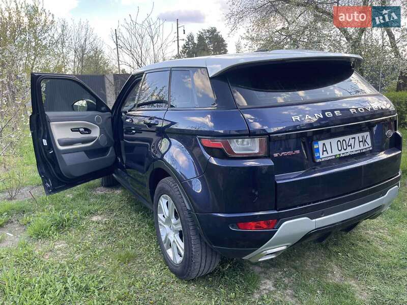 Внедорожник / Кроссовер Land Rover Range Rover Evoque 2015 в Броварах фото 4 Внедорожник / Кроссовер Land Rover Range Rover Evoque 2015 в Броварах