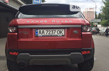 Внедорожник / Кроссовер Land Rover Range Rover Evoque 2014 в Киеве