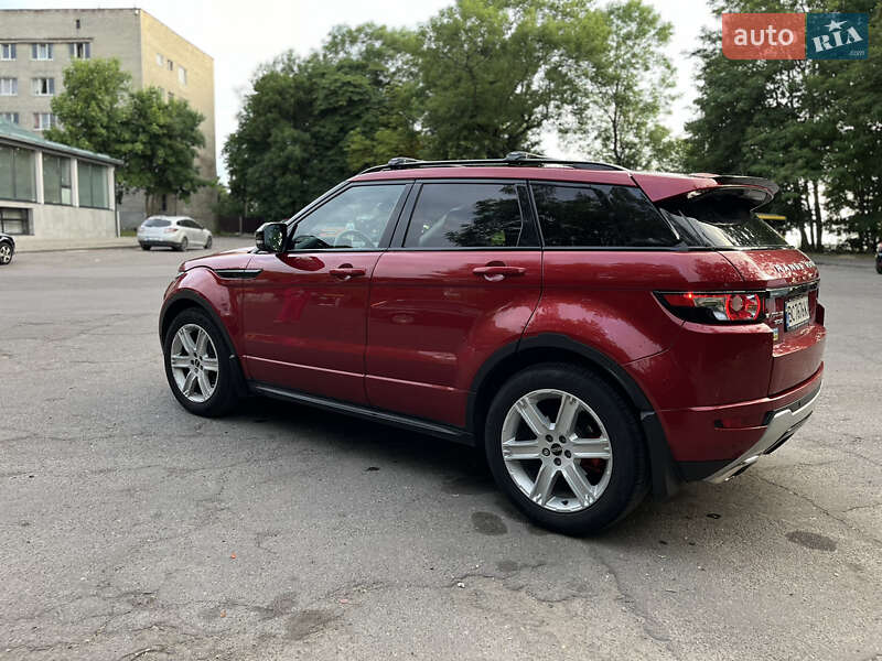 Внедорожник / Кроссовер Land Rover Range Rover Evoque 2012 в Львове