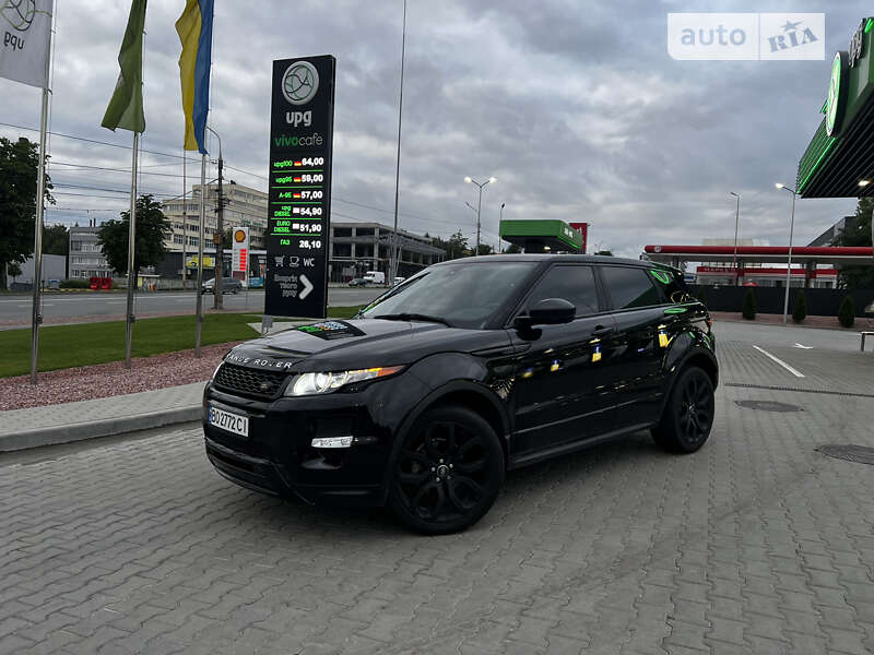 Позашляховик / Кросовер Land Rover Range Rover Evoque 2014 в Тернополі