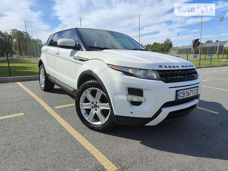Внедорожник / Кроссовер Land Rover Range Rover Evoque 2012 в Чернигове