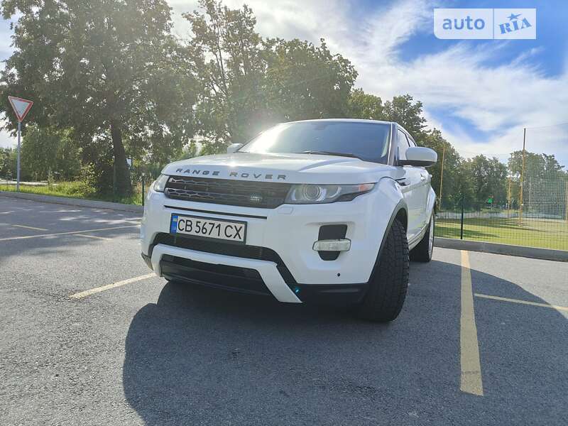 Внедорожник / Кроссовер Land Rover Range Rover Evoque 2012 в Чернигове