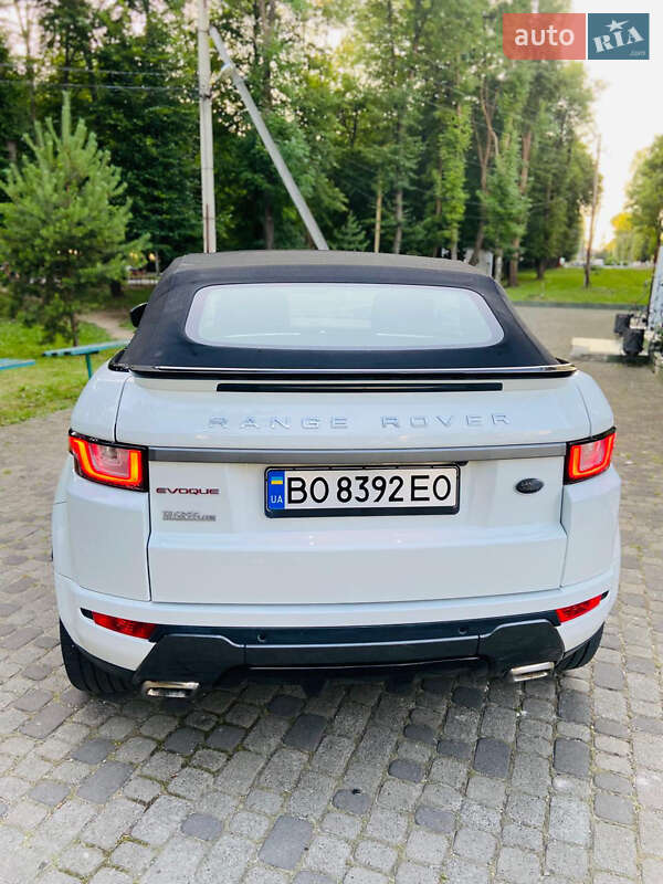 Кабриолет Land Rover Range Rover Evoque 2017 в Залещиках