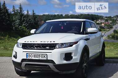 Позашляховик / Кросовер Land Rover Range Rover Evoque 2013 в Тернополі