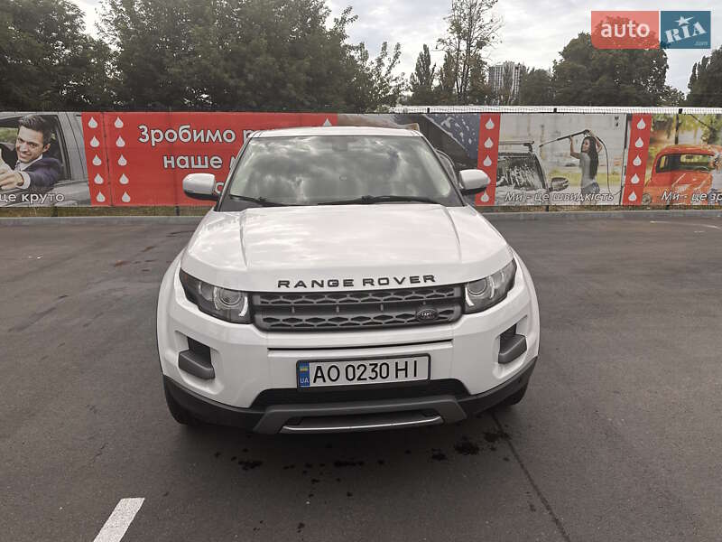 Внедорожник / Кроссовер Land Rover Range Rover Evoque 2013 в Киеве