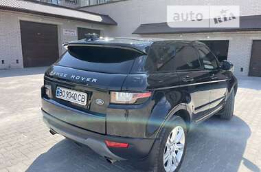 Внедорожник / Кроссовер Land Rover Range Rover Evoque 2016 в Тернополе