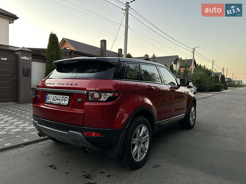 Позашляховик / Кросовер Land Rover Range Rover Evoque 2012 в Львові