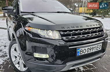 Позашляховик / Кросовер Land Rover Range Rover Evoque 2012 в Тернополі