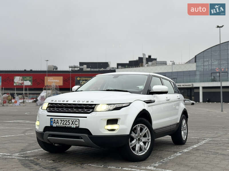 Внедорожник / Кроссовер Land Rover Range Rover Evoque 2012 в Киеве