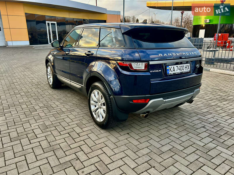 Внедорожник / Кроссовер Land Rover Range Rover Evoque 2016 в Запорожье