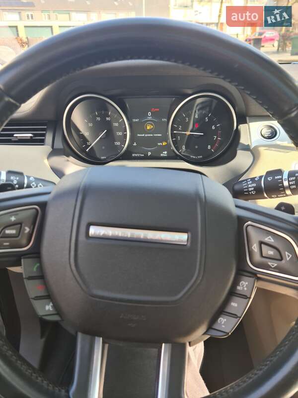 Внедорожник / Кроссовер Land Rover Range Rover Evoque 2016 в Одессе