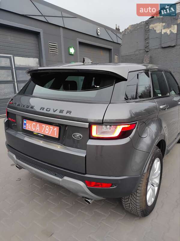 Позашляховик / Кросовер Land Rover Range Rover Evoque 2018 в Кам'янському