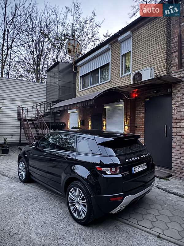 Позашляховик / Кросовер Land Rover Range Rover Evoque 2012 в Дніпрі