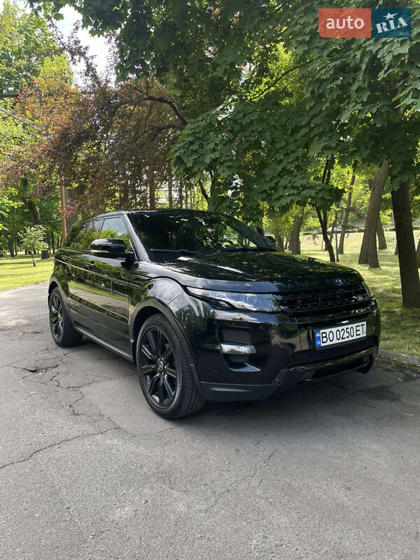Позашляховик / Кросовер Land Rover Range Rover Evoque 2013 в 