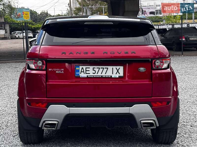 Позашляховик / Кросовер Land Rover Range Rover Evoque 2014 в Дніпрі