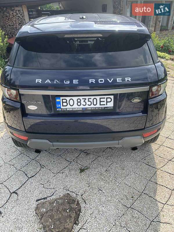 Внедорожник / Кроссовер Land Rover Range Rover Evoque 2014 в Тернополе