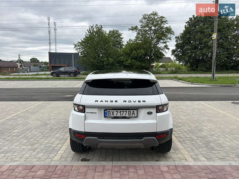 Внедорожник / Кроссовер Land Rover Range Rover Evoque 2014 в Виннице