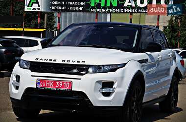 Внедорожник / Кроссовер Land Rover Range Rover Evoque 2014 в Черкассах