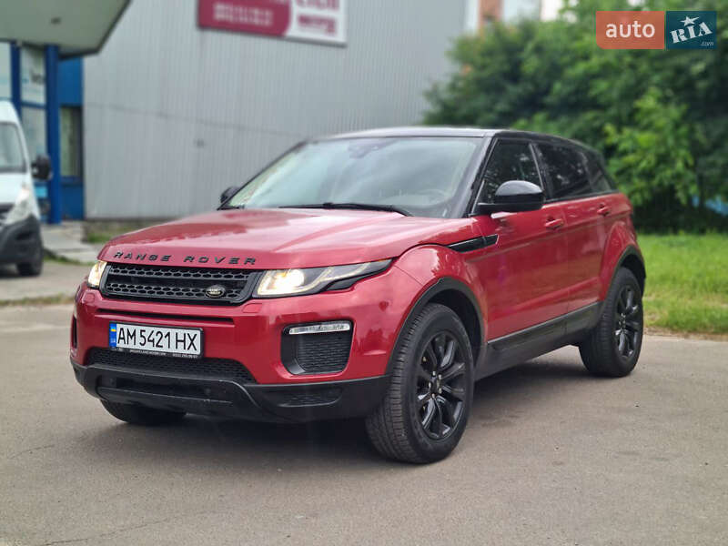 Внедорожник / Кроссовер Land Rover Range Rover Evoque 2016 в Житомире фото Внедорожник / Кроссовер Land Rover Range Rover Evoque 2016 в Житомире