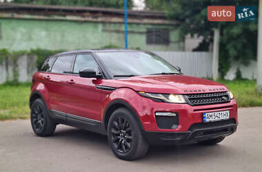 Позашляховик / Кросовер Land Rover Range Rover Evoque 2016 в Житомирі