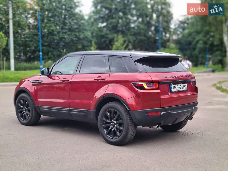 Внедорожник / Кроссовер Land Rover Range Rover Evoque 2016 в Житомире фото 7 Внедорожник / Кроссовер Land Rover Range Rover Evoque 2016 в Житомире