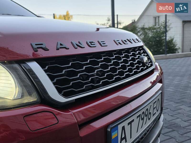 Позашляховик / Кросовер Land Rover Range Rover Evoque 2012 в Хмельницькому