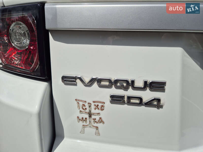 Позашляховик / Кросовер Land Rover Range Rover Evoque 2012 в Києві