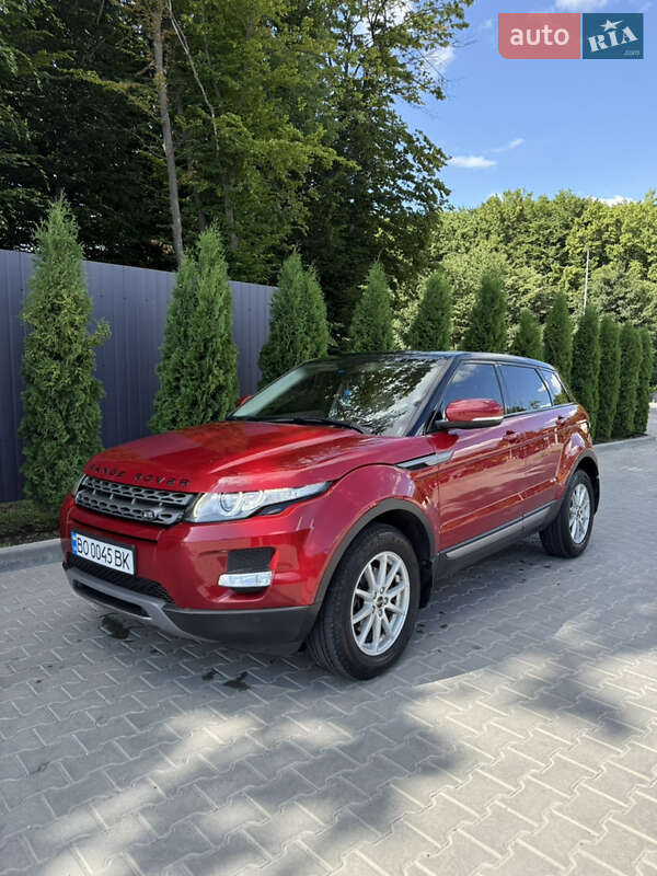Позашляховик / Кросовер Land Rover Range Rover Evoque 2013 в Тернополі
