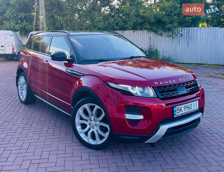 Внедорожник / Кроссовер Land Rover Range Rover Evoque 2014 в Ровно