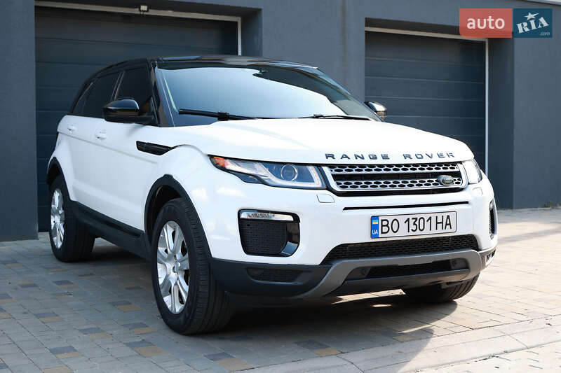 Позашляховик / Кросовер Land Rover Range Rover Evoque 2017 в 