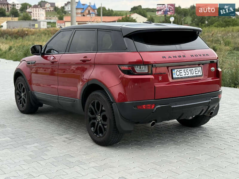 Внедорожник / Кроссовер Land Rover Range Rover Evoque 2015 в Черновцах