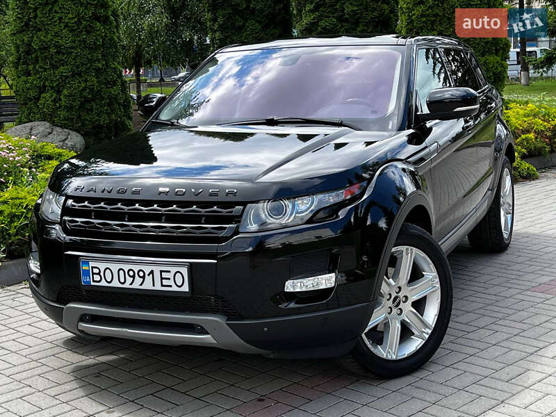 Позашляховик / Кросовер Land Rover Range Rover Evoque 2012 в Тернополі