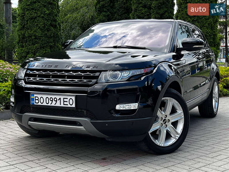 Позашляховик / Кросовер Land Rover Range Rover Evoque 2012 в Тернополі