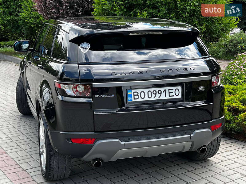 Позашляховик / Кросовер Land Rover Range Rover Evoque 2012 в Тернополі