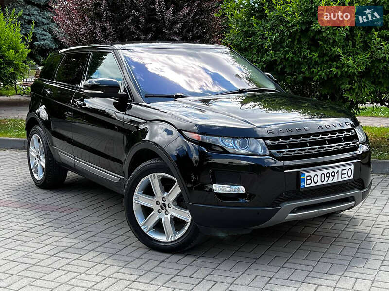 Позашляховик / Кросовер Land Rover Range Rover Evoque 2012 в Тернополі