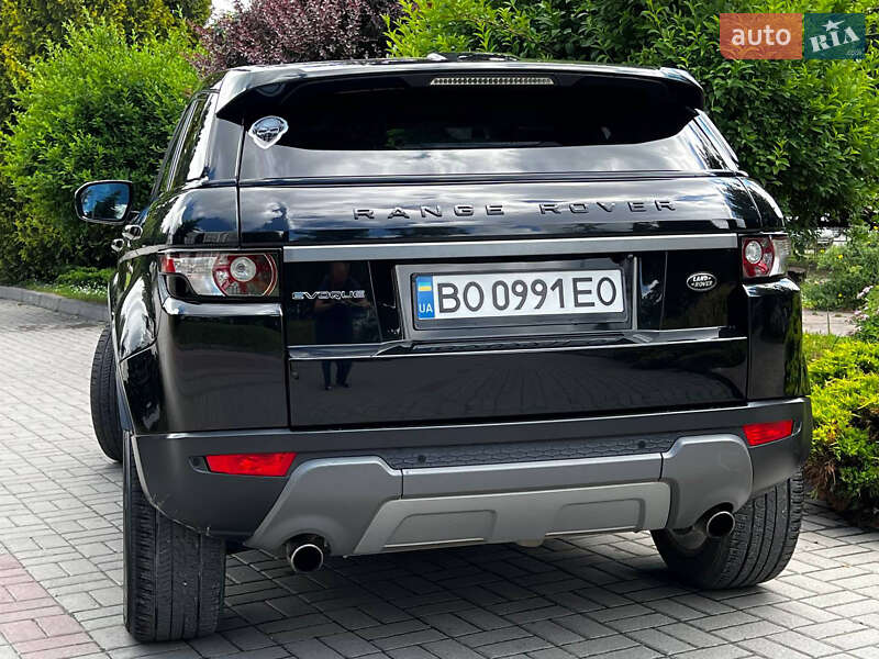 Позашляховик / Кросовер Land Rover Range Rover Evoque 2012 в Тернополі