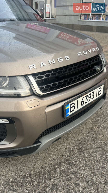 Внедорожник / Кроссовер Land Rover Range Rover Evoque 2016 в Полтаве фото 3 Внедорожник / Кроссовер Land Rover Range Rover Evoque 2016 в Полтаве