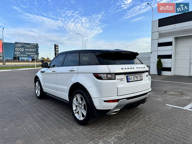 Позашляховик / Кросовер Land Rover Range Rover Evoque 2013 в Києві фото 6 Позашляховик / Кросовер Land Rover Range Rover Evoque 2013 в Києві