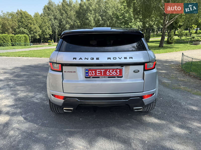 Внедорожник / Кроссовер Land Rover Range Rover Evoque 2015 в Хмельницком