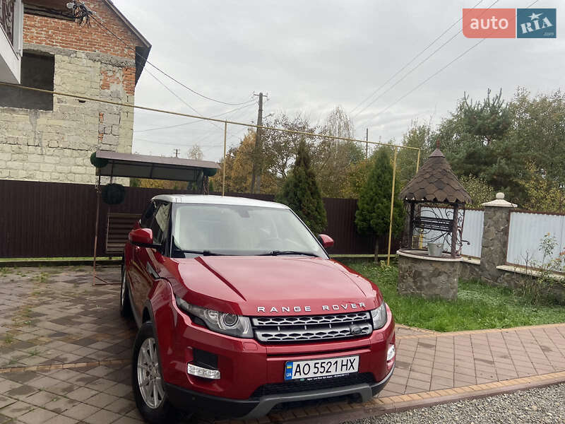 Внедорожник / Кроссовер Land Rover Range Rover Evoque 2014 в Хусте