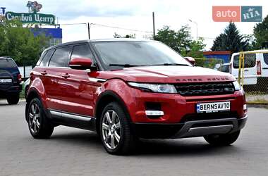 Позашляховик / Кросовер Land Rover Range Rover Evoque 2012 в Львові