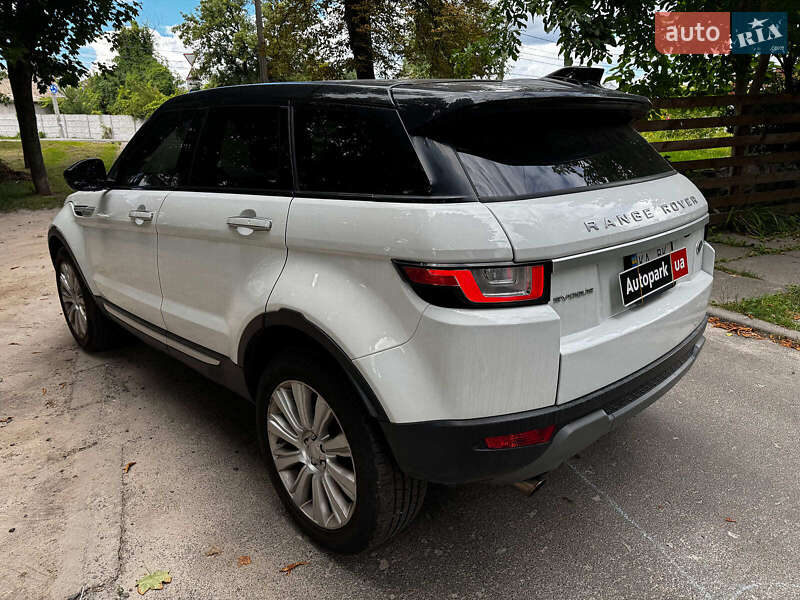Позашляховик / Кросовер Land Rover Range Rover Evoque 2017 в Києві