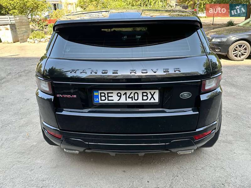 Внедорожник / Кроссовер Land Rover Range Rover Evoque 2016 в Николаеве