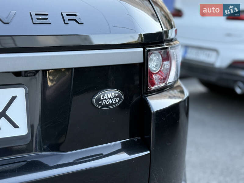 Внедорожник / Кроссовер Land Rover Range Rover Evoque 2012 в Киеве