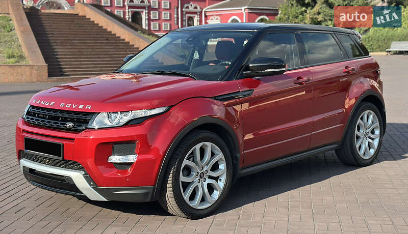 Внедорожник / Кроссовер Land Rover Range Rover Evoque 2013 в Днепре