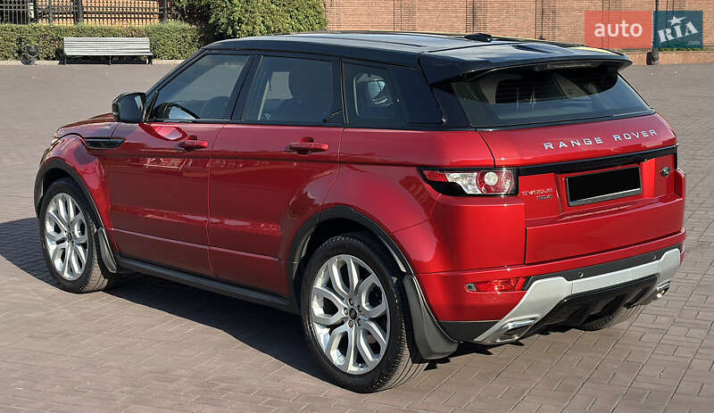 Внедорожник / Кроссовер Land Rover Range Rover Evoque 2013 в Днепре