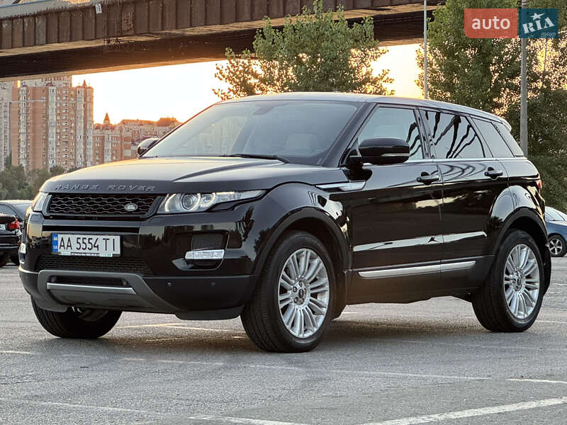 Внедорожник / Кроссовер Land Rover Range Rover Evoque 2012 в Киеве
