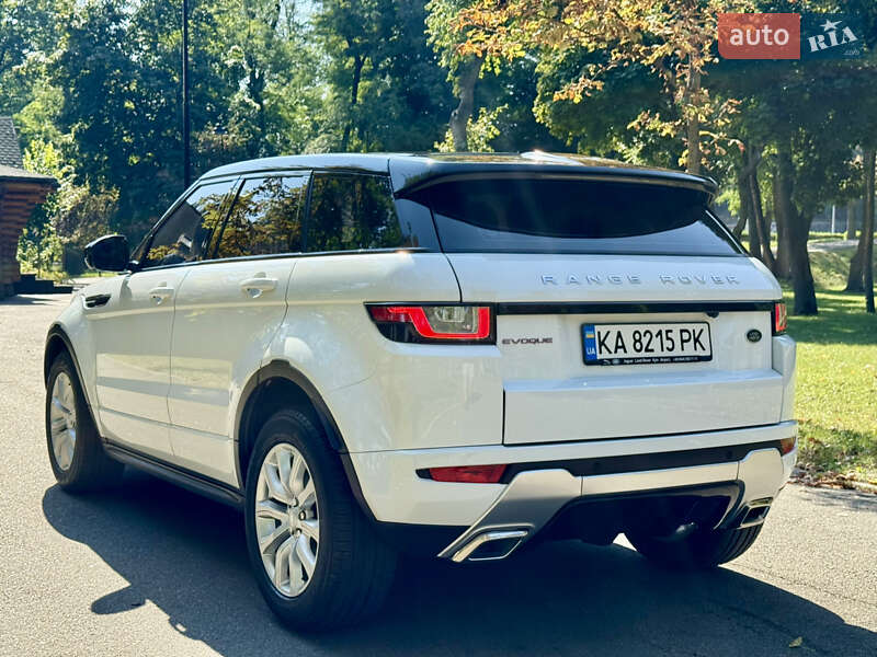 Позашляховик / Кросовер Land Rover Range Rover Evoque 2017 в Києві фото 32 Позашляховик / Кросовер Land Rover Range Rover Evoque 2017 в Києві