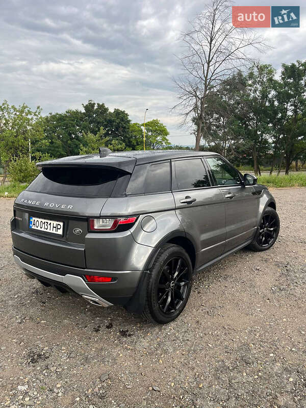 Внедорожник / Кроссовер Land Rover Range Rover Evoque 2017 в 