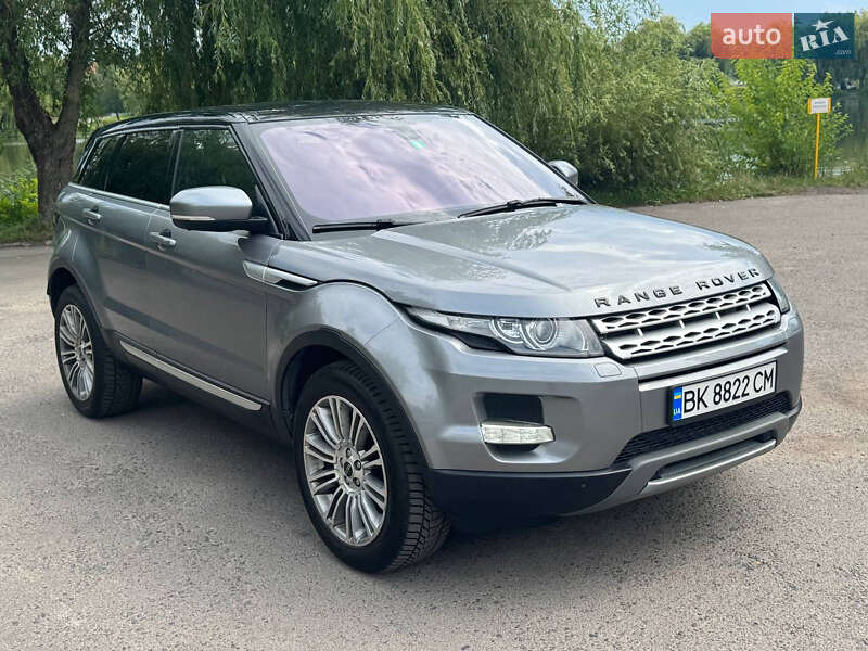 Позашляховик / Кросовер Land Rover Range Rover Evoque 2012 в Рівному